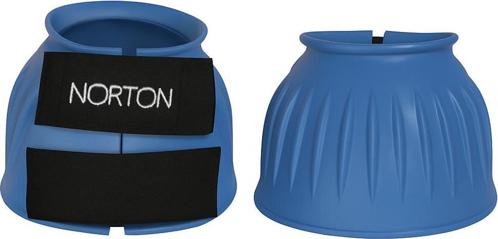 Norton Equestrian Pvc Crazy Hufglocken Für Pferde Blau L Produktbild 
