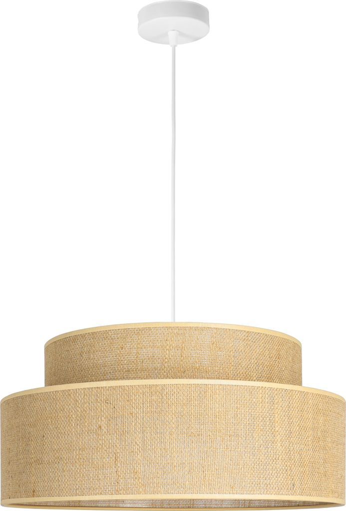 FKL DESIGN Home Deco Hängelampe Braun Beleuchtung Hängeleuchte aus Serie BE110-H-BB (Braun)