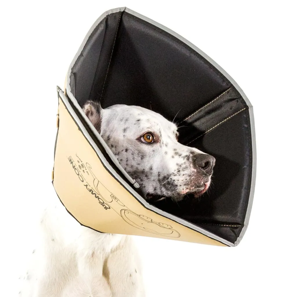 All Four Paws Comfy Cone M Long 30cm Marrone - Eleganza e Comfort - 5