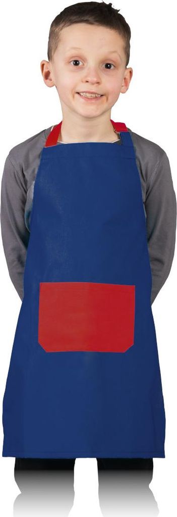 Kinderschürze Blau 45x55 cm Produktbild 