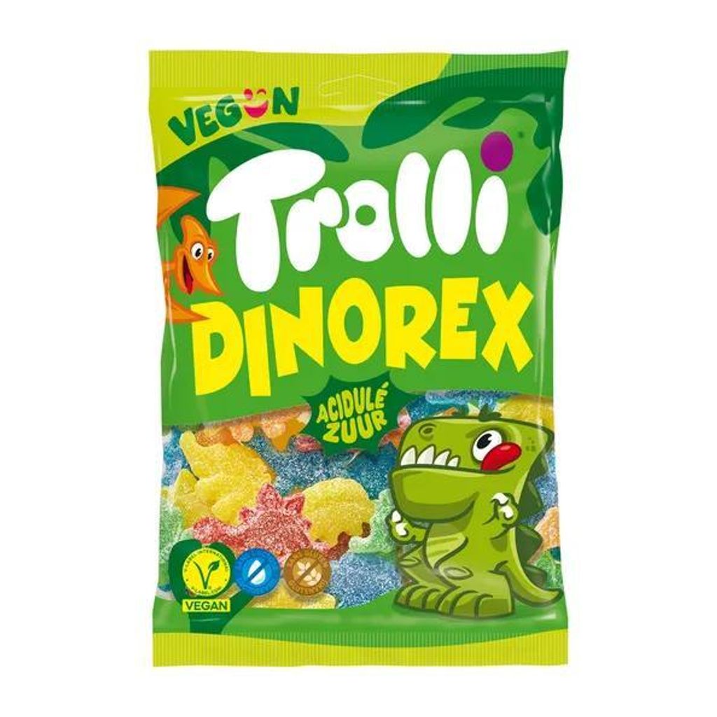 Trolli Dino Rex Veggie-Beutel (18 x 200 g) Produktbild 
