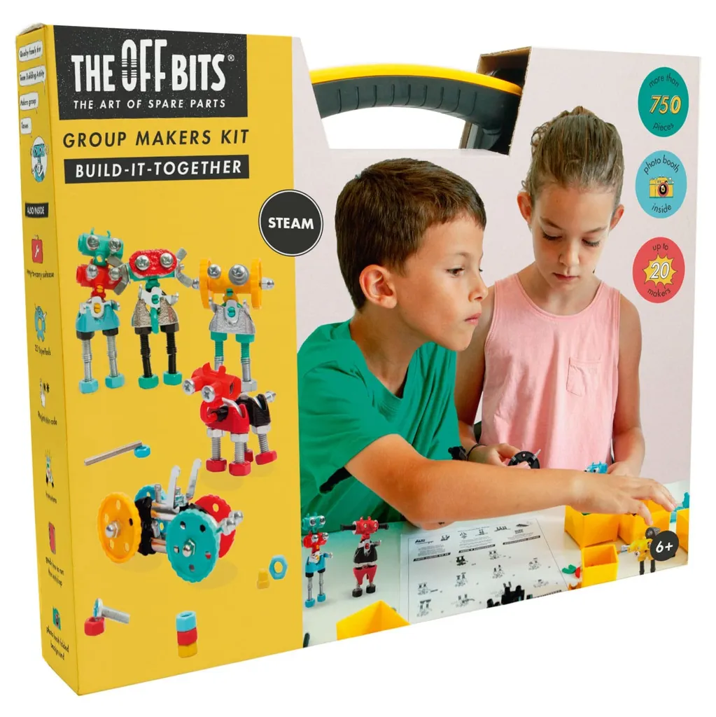 Kit des créateurs OffBits : Jeu de construction métal S.T.E.A.M. complet - 10