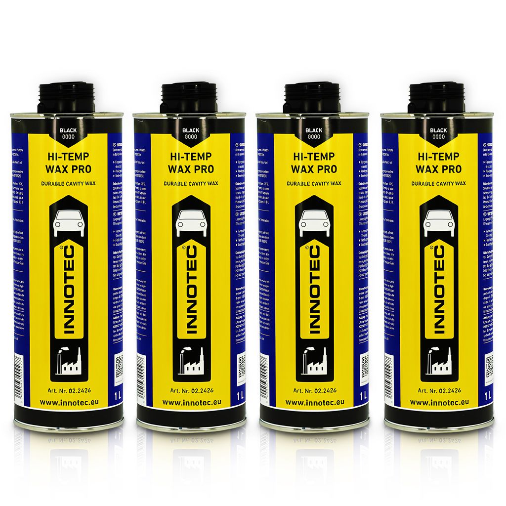 4 pezzi Innotec Hi-Temp Wax Dry Nero - Conservazione di Immagine del prodotto 