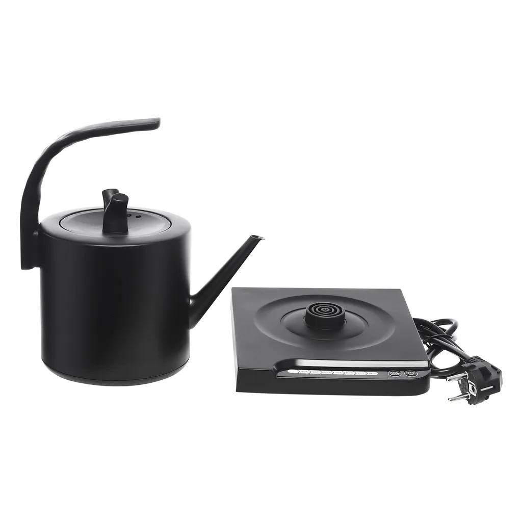 Bouilloire électrique réglable 1L noir en inox - Modèle TempControl K2