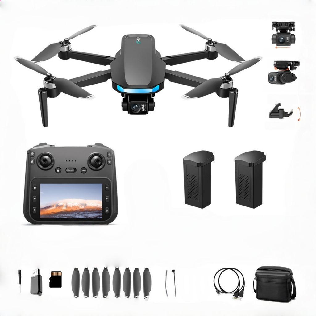 AIORBER GPS-Drohne mit 7,2" Bildschirmfernbedienung, Produktbild 