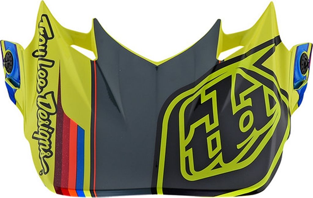 Troy Lee Designs SE4 Helmvisier, Speed, yellow/gray