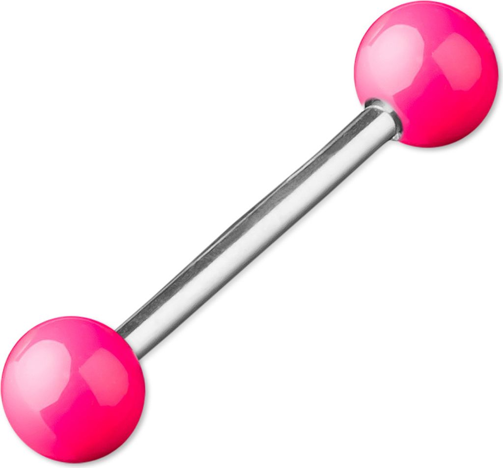 viva-adorno Barbell Piercing Stab Zungenpiercing Produktbild 