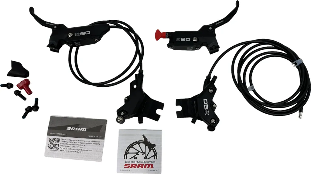 Frein à disque SRAM DB8 4 pistons hydraulique pour VTT avant et arrière