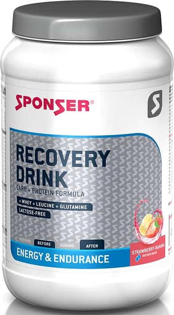 Sponser Recovery Drink-1200g Strawberry-Banana Produktbild 