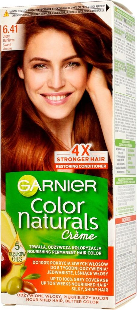 Garnier Color Naturals Farbe Creme Nr. 6.41 Golden Amber 1op