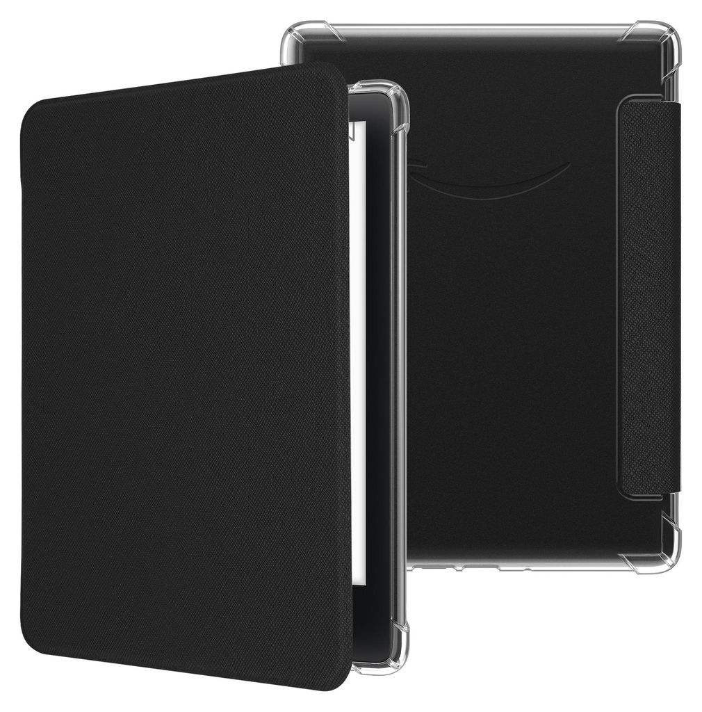kwmobile E-Reader Schutzhülle kompatibel mit Amazon Kindle Paperwhite (2024)/Colorsoft Hülle - Kunstleder Case mit Auto Sleep/Wake Funktion für