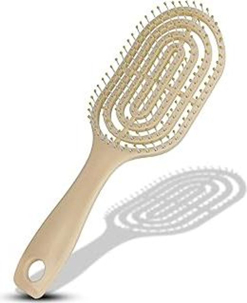 Haarbürste für Damen, Herren, Detangler Bürste für Locken, Nasse, Feine & Lange Haare
