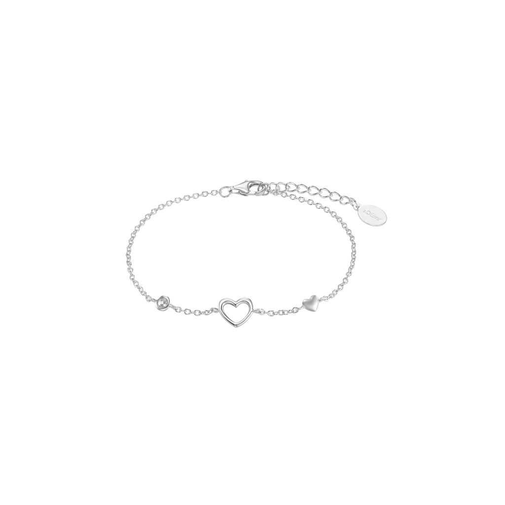 S.Oliver Silber Armband Herz 2034164