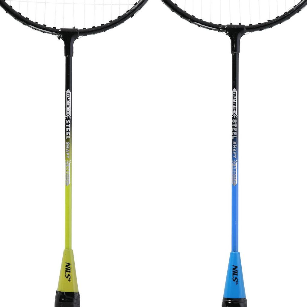 Zestaw do badmintona NILS 4 rakiety, 3 lotki, siatka Zdjęcie produktu 