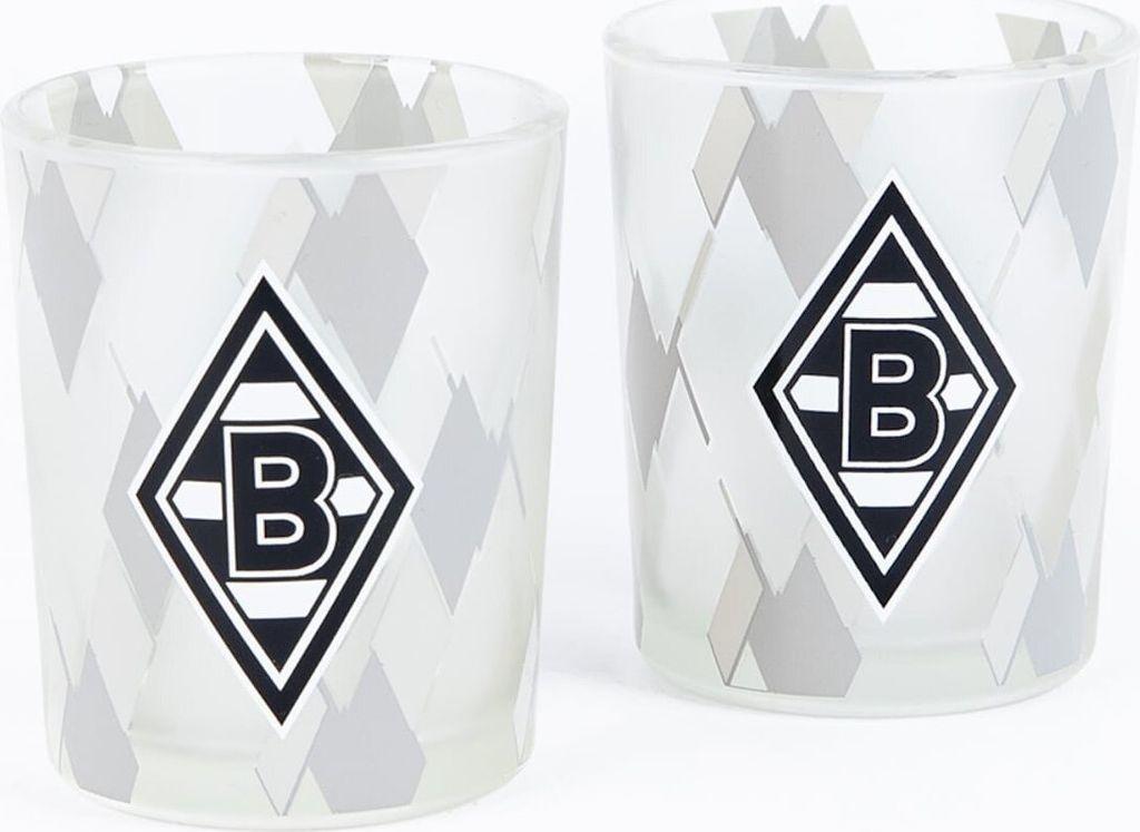 VfL Borussia Mönchengladbach BMG Windlicht 2er-Set Produktbild 