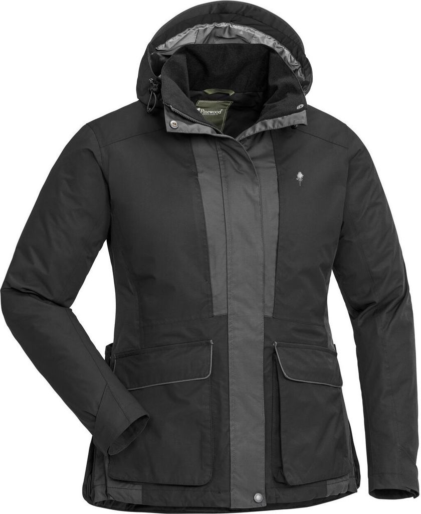 Pinewood 3183 Dog Sports 2.0 Damen Jacke Schwarz/Anthrazit (407) XL
