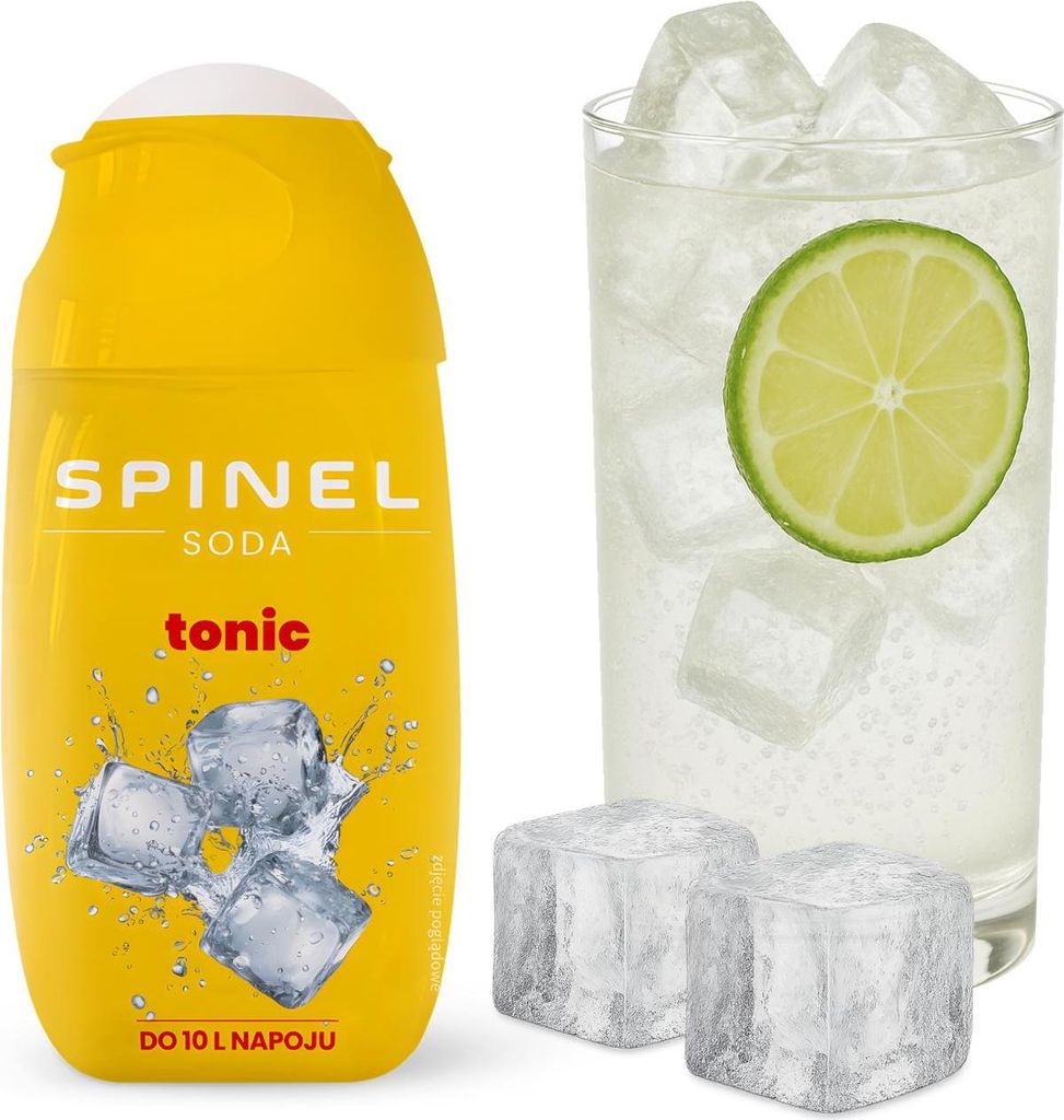 Spinel Soda Tonic Sirup 65ml, 1 Stück für SodaStream Wassersprudler