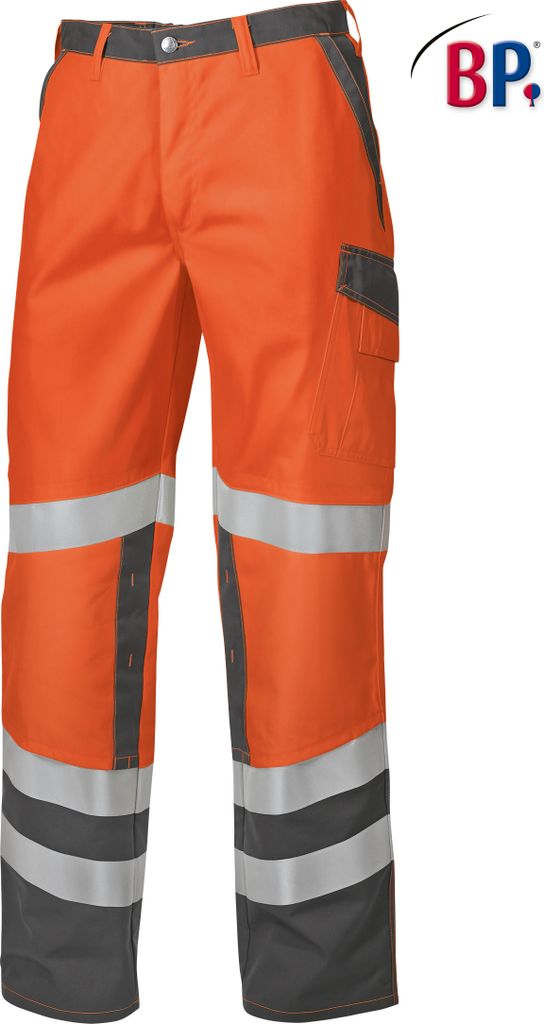 BP Arbeitshose - warnorange/dunkelgrau - 44n