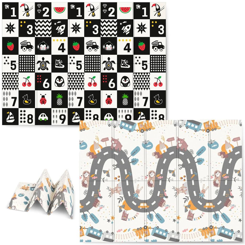 Nukido NK-341 Opvouwbare schuimmat 200 x 150 x 1 cm, Productafbeelding 