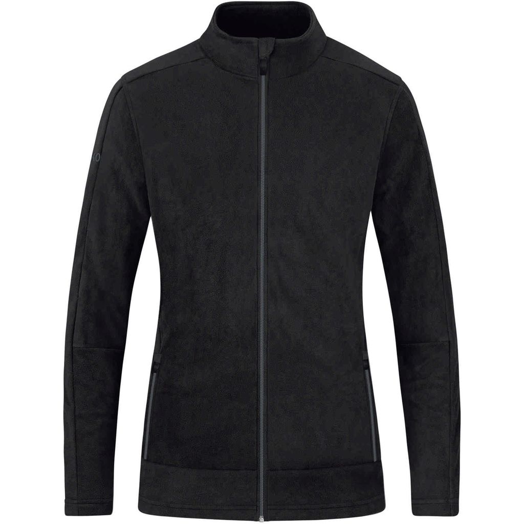 Jako Mikrofleece-Jacke Damen - Schwarz / Anthrazit