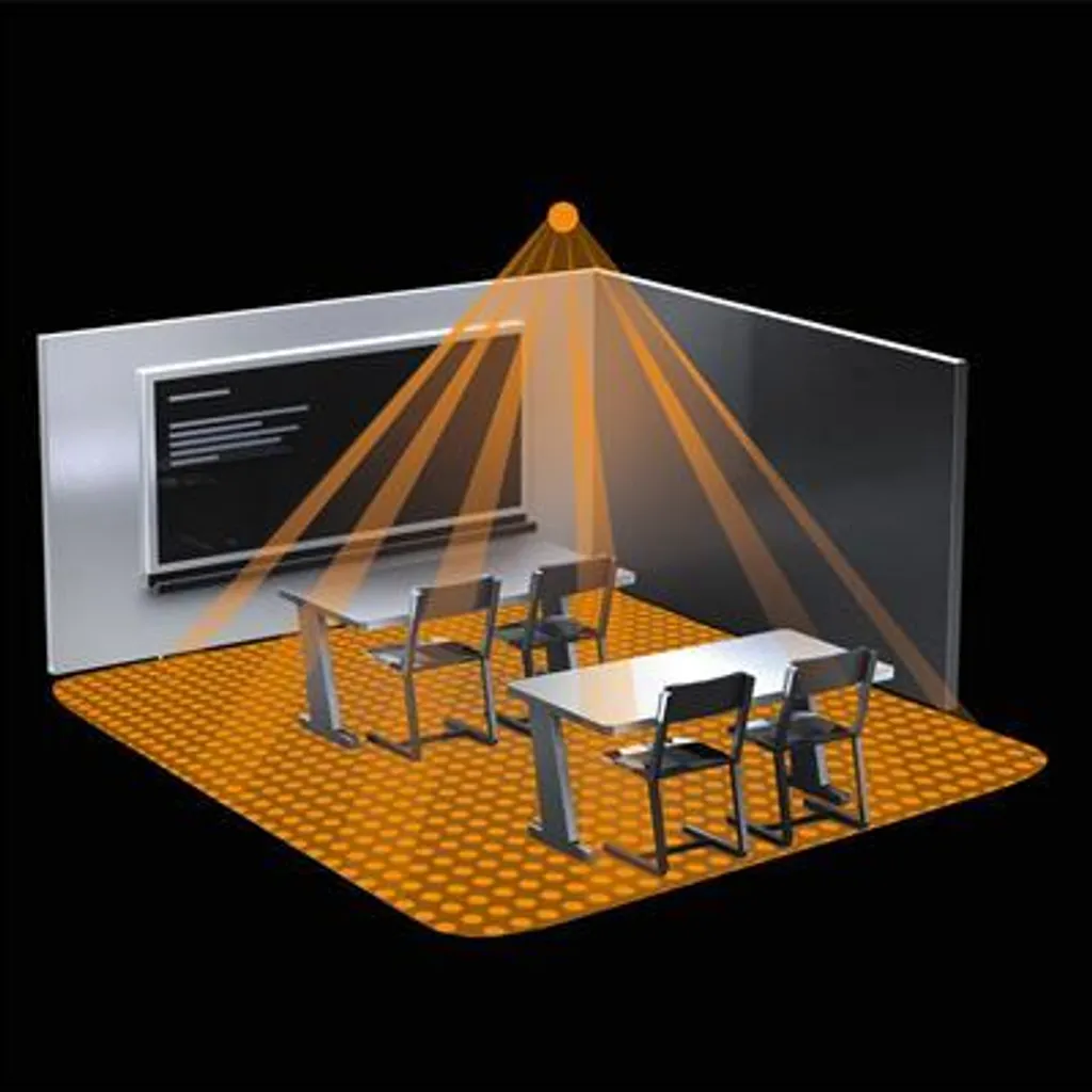 STEINEL IR Quattro COM1 Détecteur de présence infrarouge haute précision