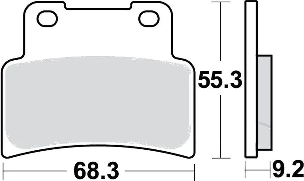 Plaquettes de Frein Route pour Aprilia Dorsoduro 750 SMV ABS 2009-2017