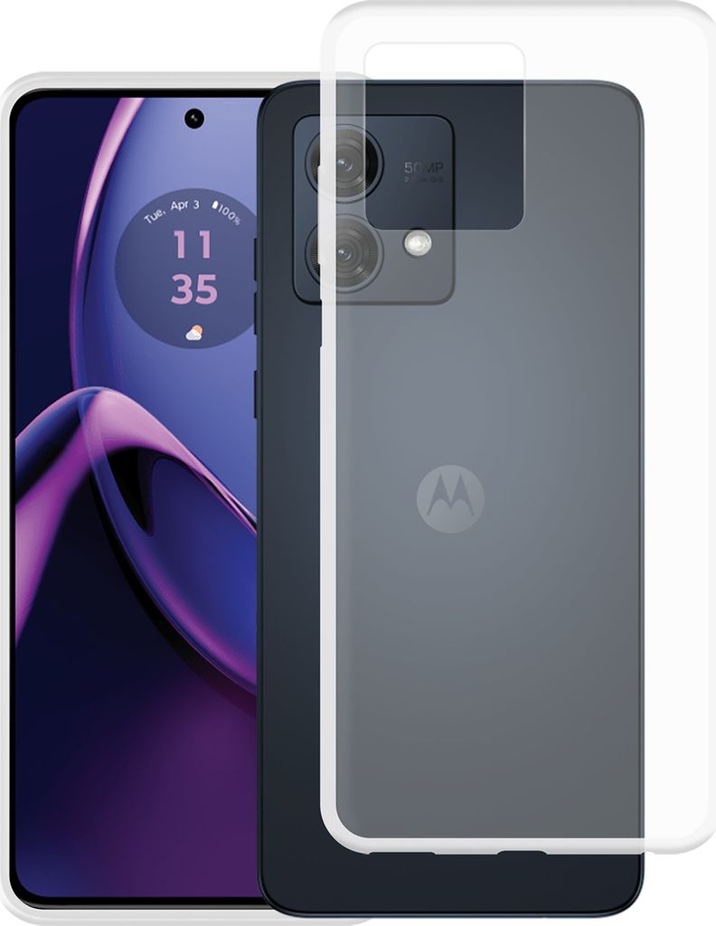 Hülle Motorola Moto G84 5G Schutzhülle - Cazy - Transparant Produktbild 