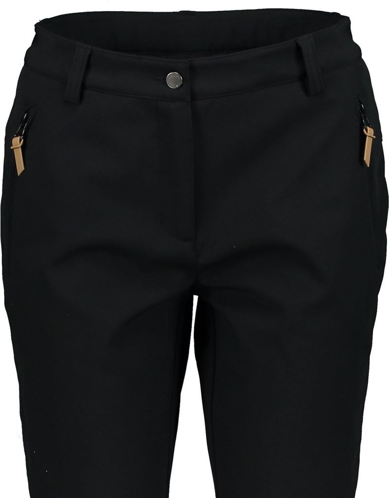 Icepeak Softshellhose Damen mit Fleecefutter EP Argonia in Kurzgrößen, Farbe:Blau, Größe:23