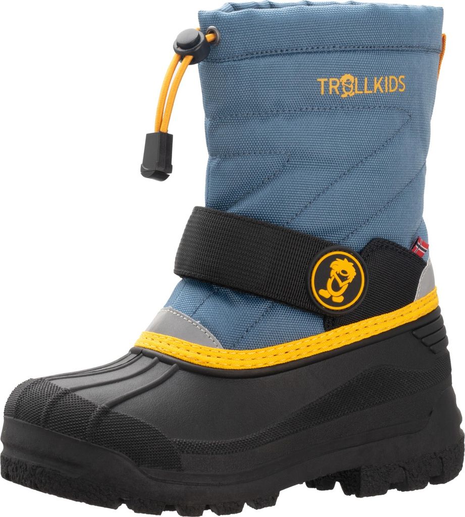 Trollkids Kids Telemark Winter Boots PRO Jungen Winterstiefel Blau 677-196 Grösse 31