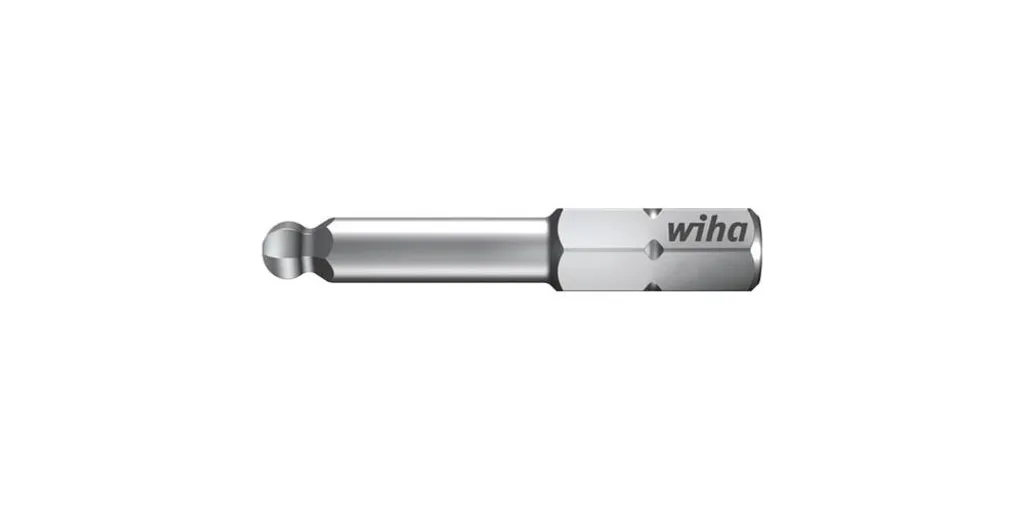 Embouts hexagonaux rotule 25 mm pour vissage incliné 1/4 pouce