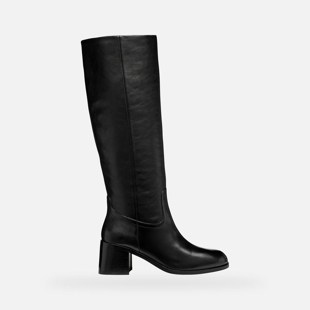 Geox Schwarze Damenstiefel von Alnoire 36