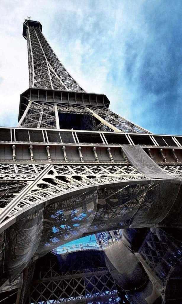 Fototapete - Eiffel Tower 150x250cm - Vliestapete
