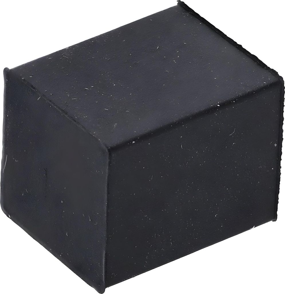 Gummistopfen Kippständer vierkant schwarz für Simson S50, S51, S53, S70, S83, SR50, SR80