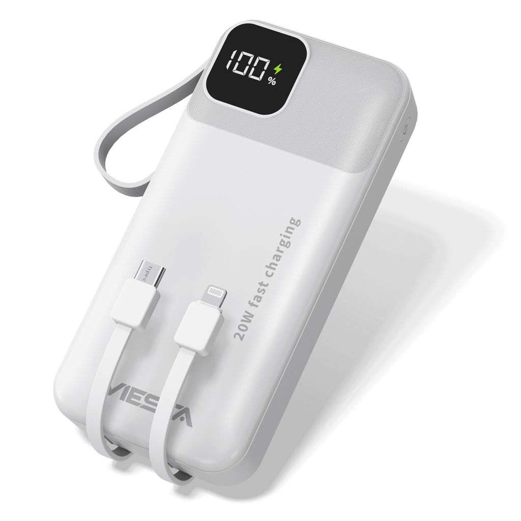 VIESTA® powerbanka 20 000 mAh bílá rychlonabíjení 22,5 W PD Obrázek produktu 