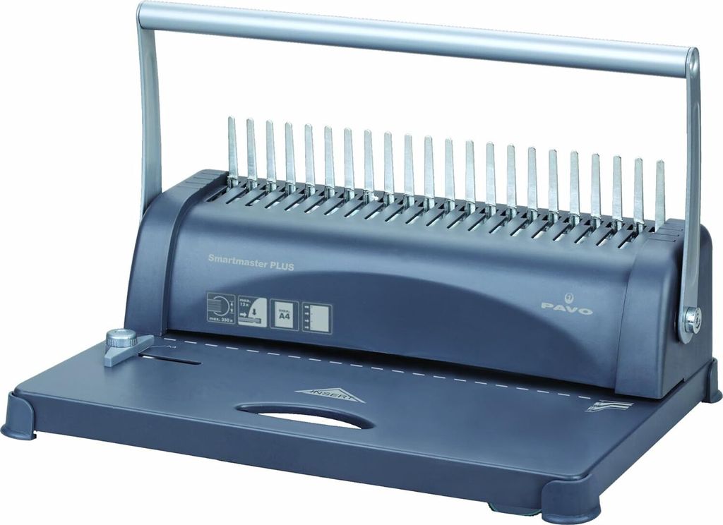 Bindemaschine SMARTMASTER PLUS, für Plastikbindung, bis 450 Blatt