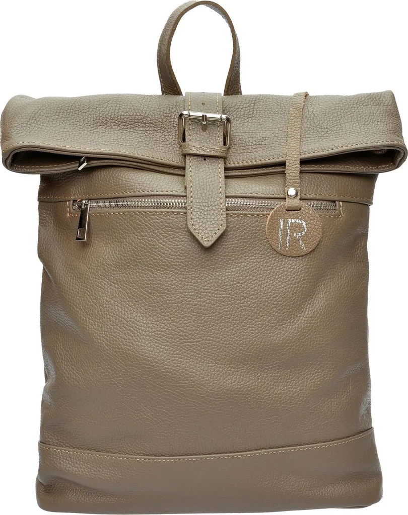 Zaino Isabella Rhea AW25 IR 126 FANGO - Vera Pelle Made in Italy