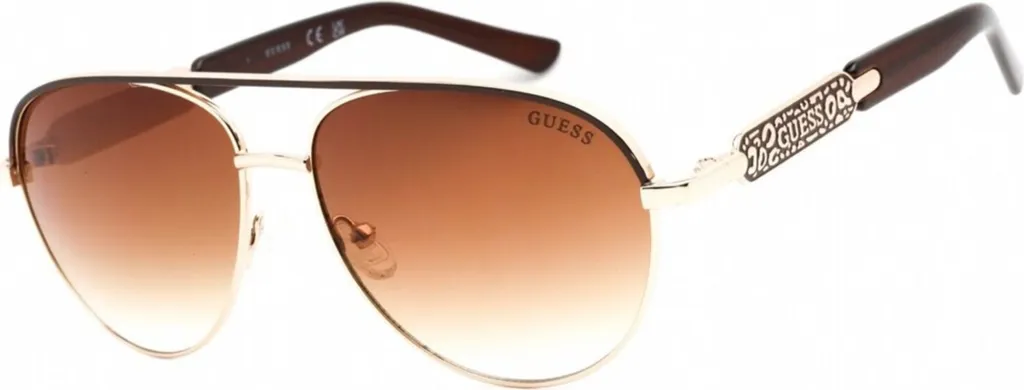 Occhiali da Sole Guess GF0287 32F: Il Trend Oro e Marrone dell'Anno