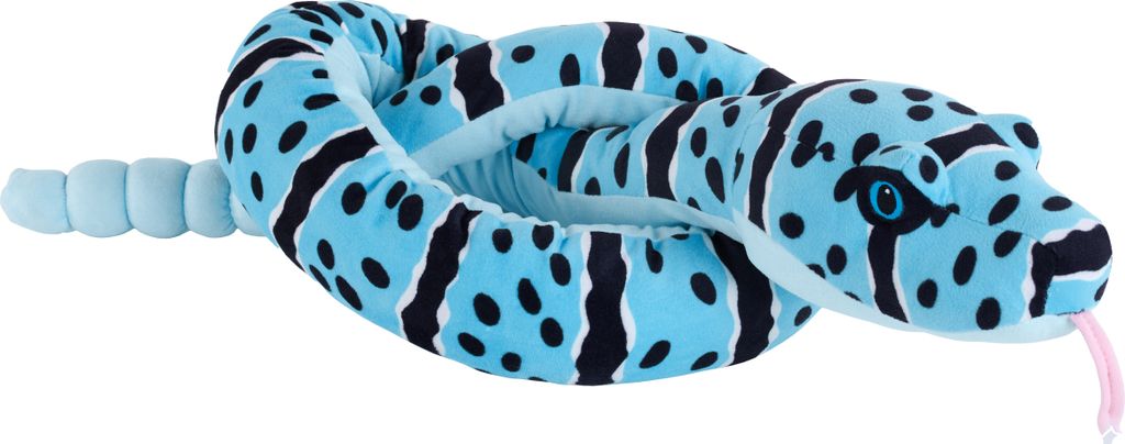 Wild Republic - Kuscheltier - Snakesss Eco - Blaue Felsklapperschlange