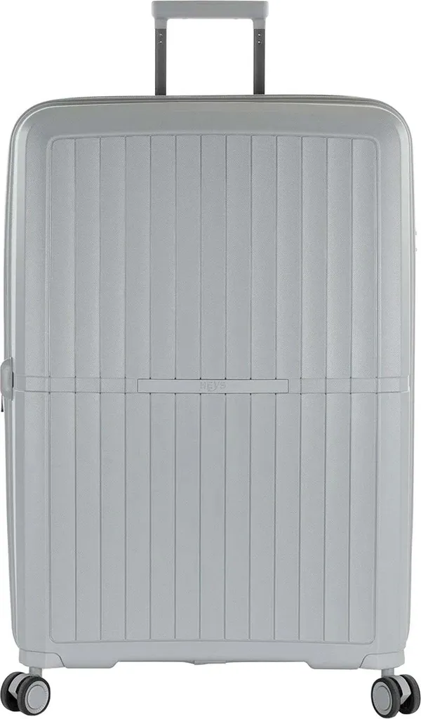 Valise AirLite L 76cm Blanche - Chariot 4 Roues pour Long Séjour & Vacances