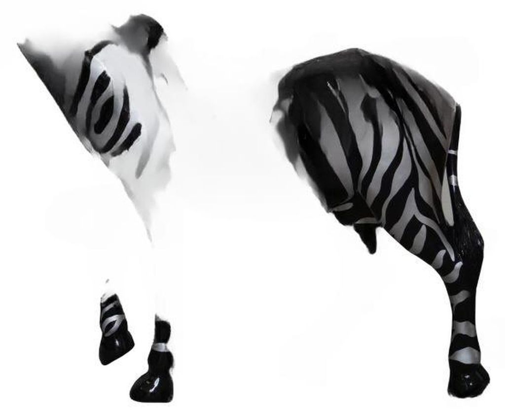 Zebra Figur Statue Skulptur Figuren Skulpturen Dekoration Deko Skulptur Statuen