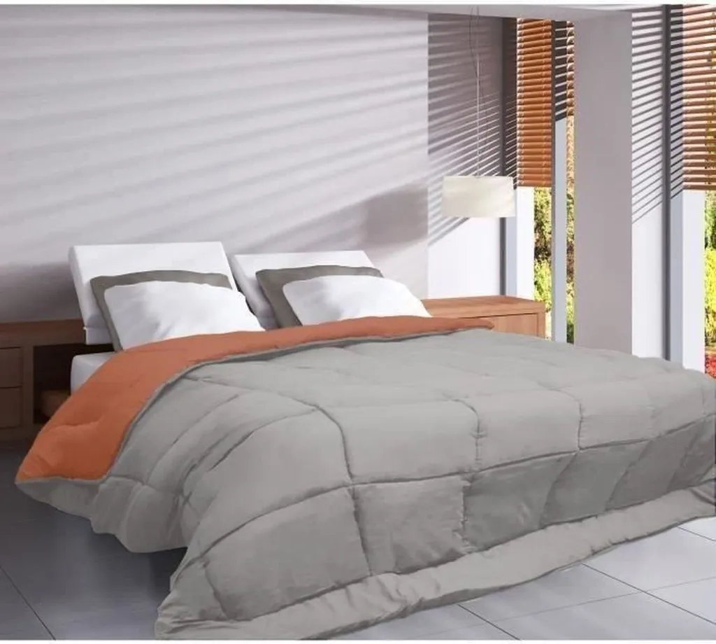 Piumino Caldo Pebble & Ginger 220x240 cm in Microfibra per Inverno - 2