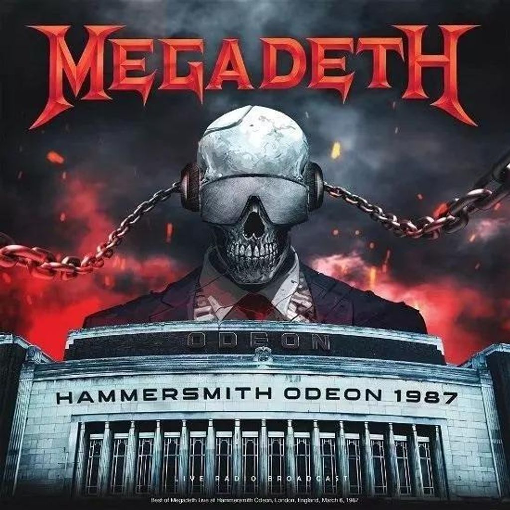 Megadeth Hammersmith Odeon 1987 - Płyta winylowa Immagine del prodotto 