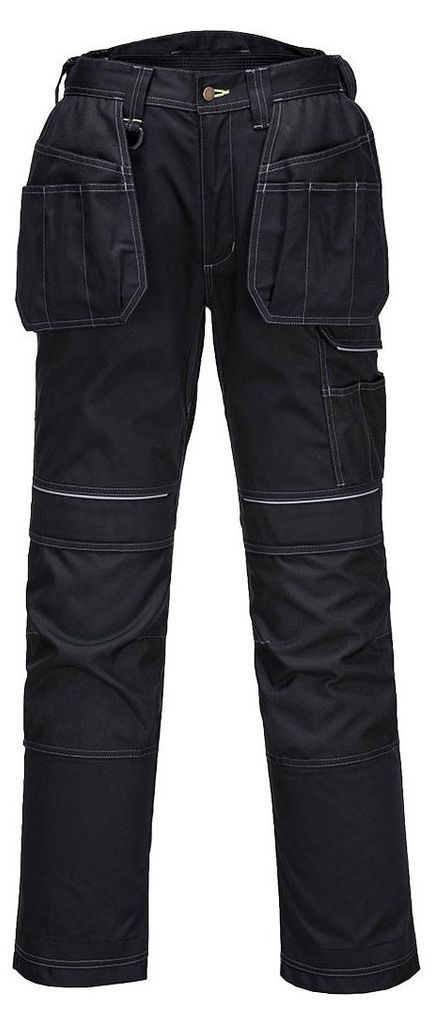 Portwest T602 PW3 Arbeitshose mit Holstertaschen Black Produktbild 
