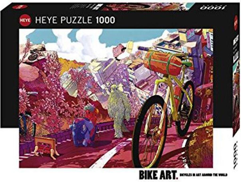 Tour in Pink. Puzzle 1000 Teile