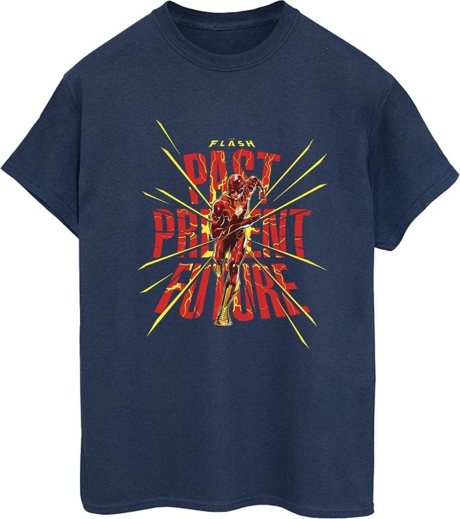 DC Comics - "Past Present Future" T-Shirt für Damen BI46567 (XL) (Marineblau)