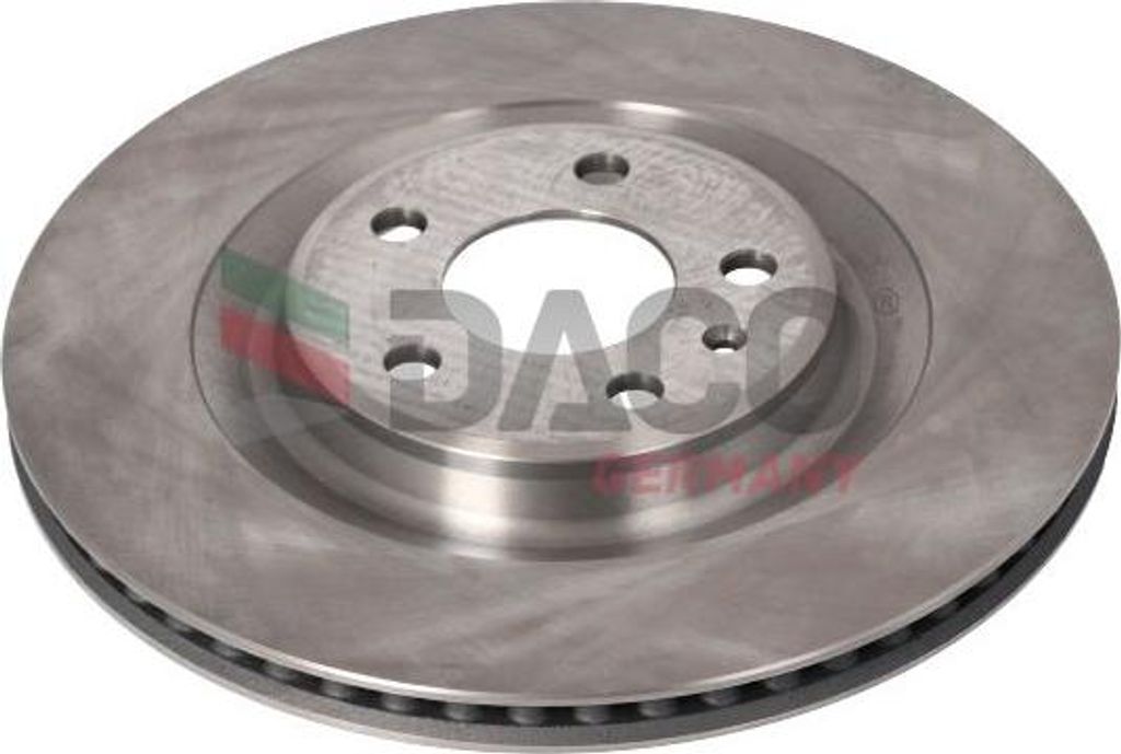 DACO Germany 600229 Bremsscheibe OE 4H0615601D kompatibel mit A4 8K, A4 8W, A5 8T, A5 F5, A5 8F, A6 4G, A6 4A, A7 4G, A7 4K, A8 4H, A8 4N, Q5, Q7, ...