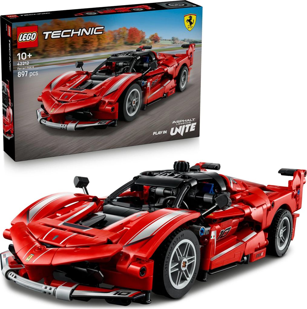 Samochód wyścigowy LEGO Technic Ferrari FXX K - model do Zdjęcie produktu 