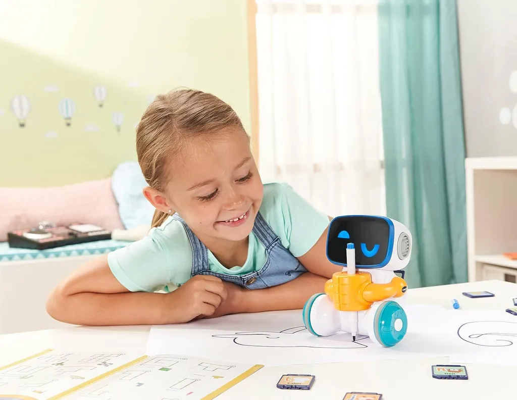 Jouet éducatif Robot de dessin interactif Codi VTech avec 250 modèles - 9