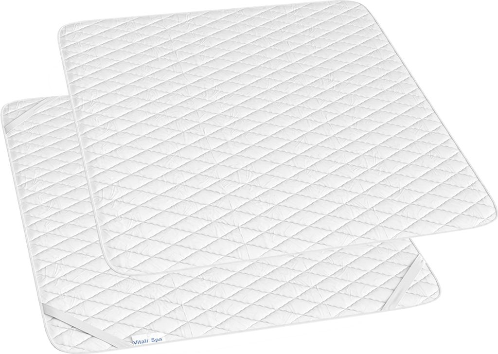 Vitalispa Matratzenschoner , 180 x 200 cm Versteppung, Weiß Produktbild 7