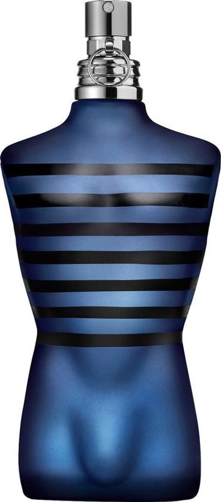 A bottle of J.P. Gaultier Ultra Male Intense Edt Spray.